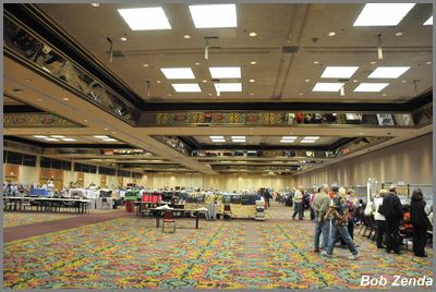 Spacious show hall